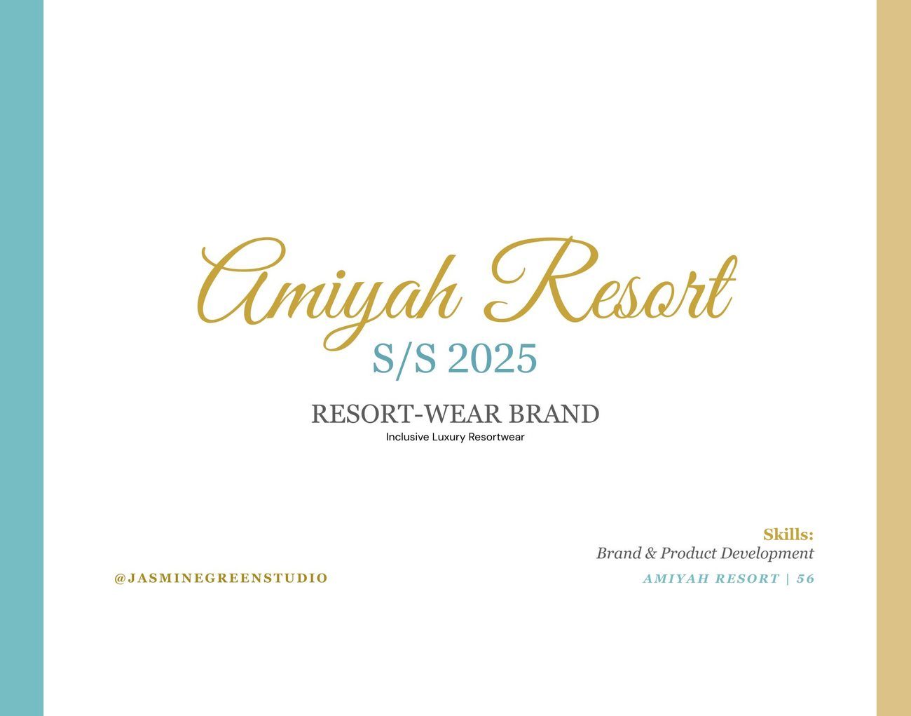 Amiyah Resort &mdash; S/S 2025 brand overview