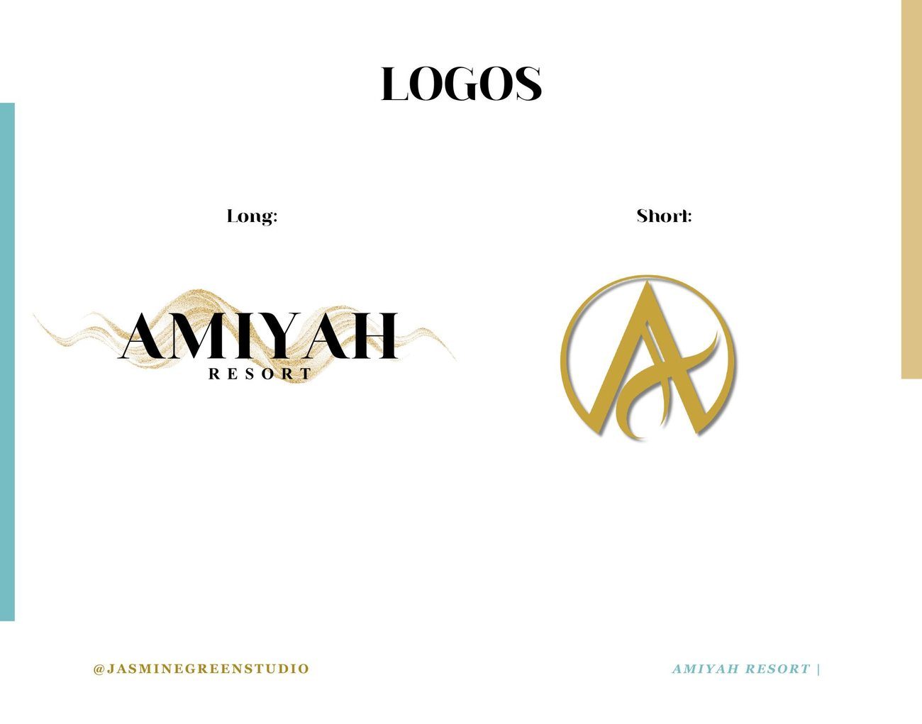 Logo system &mdash; long and short marks