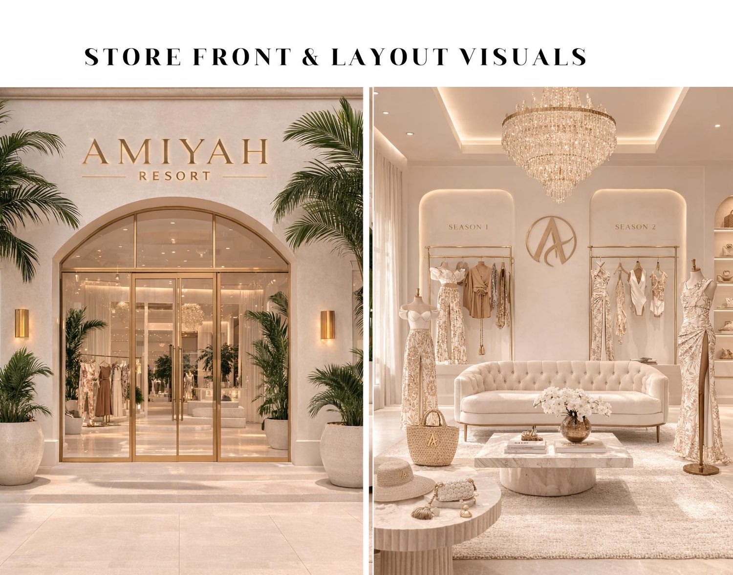 Store Front and Layout Visuals