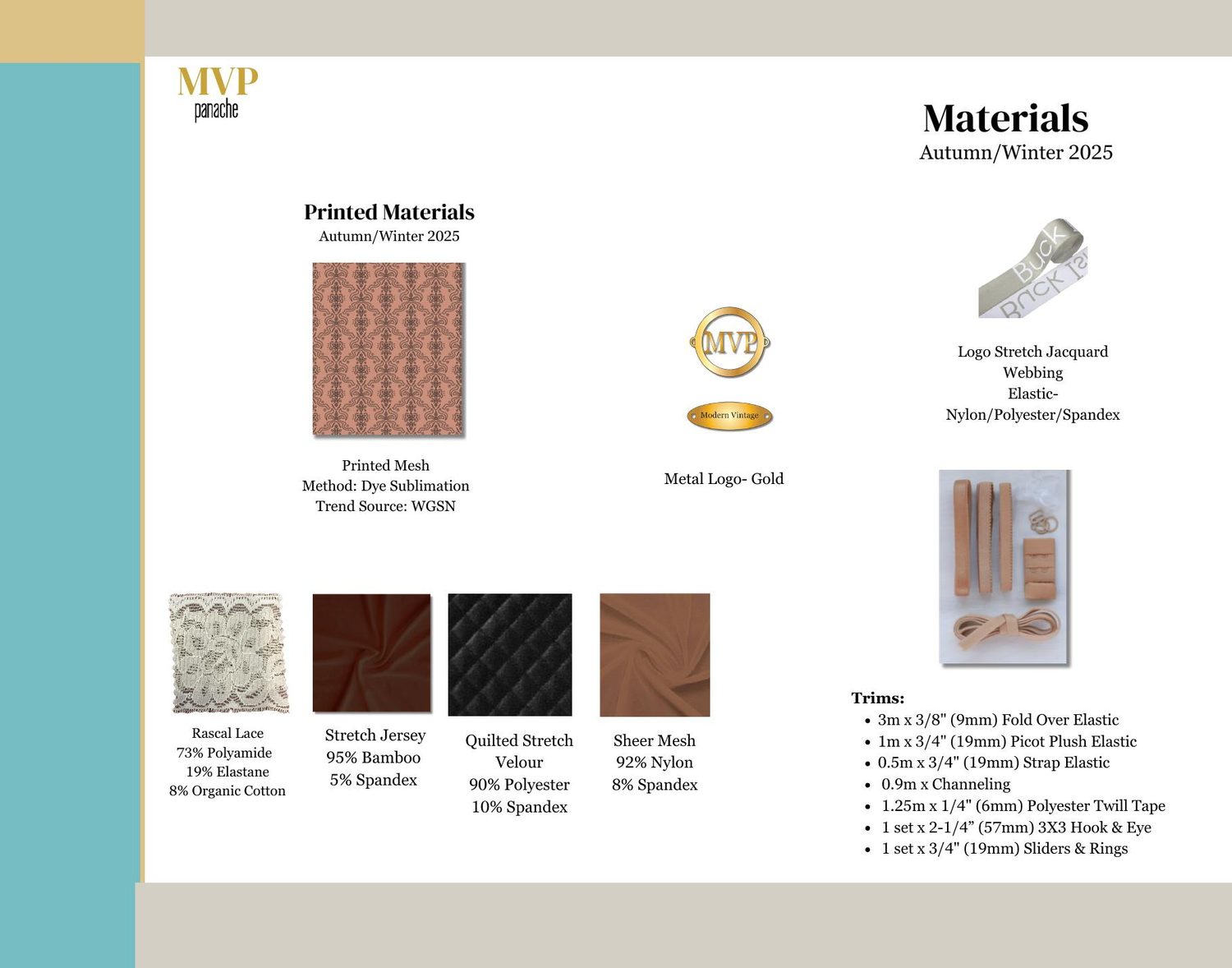 Materials &mdash; Season 1