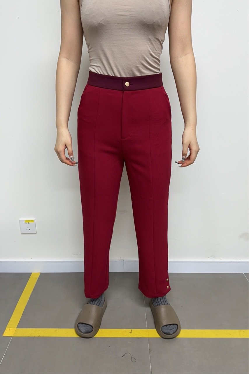 Matching trouser, coordinating colorway, front view