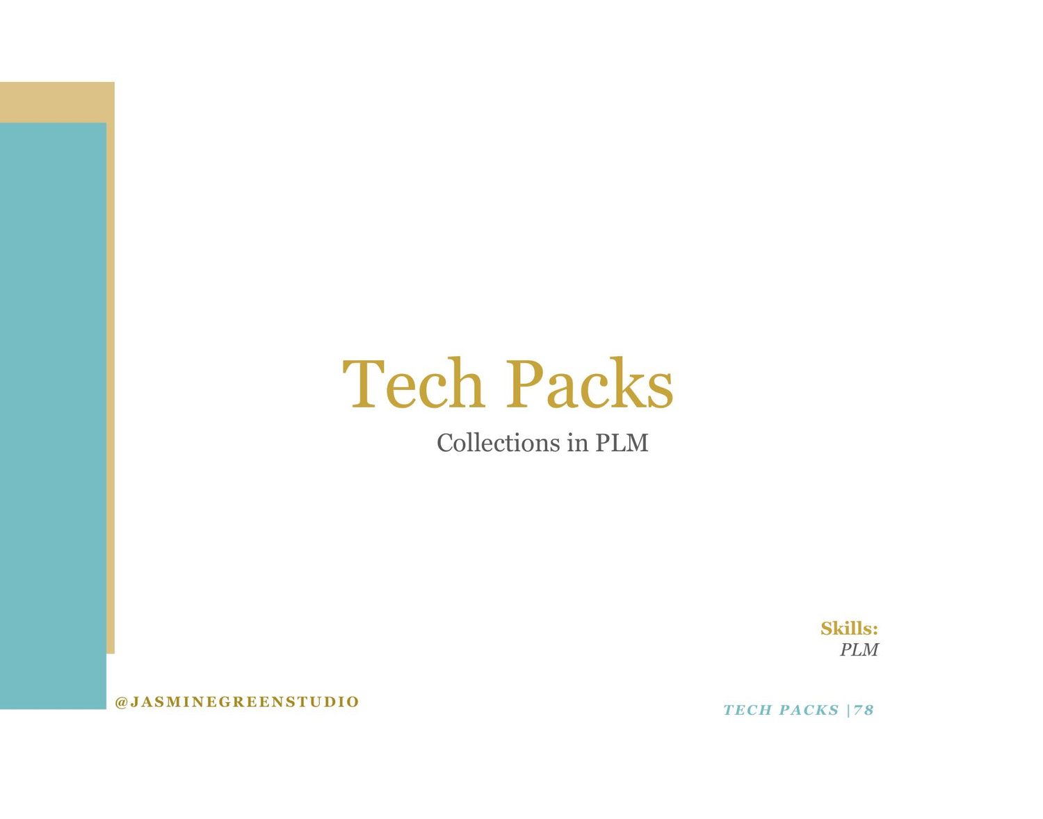 Tech Packs &mdash; Collections in PLM