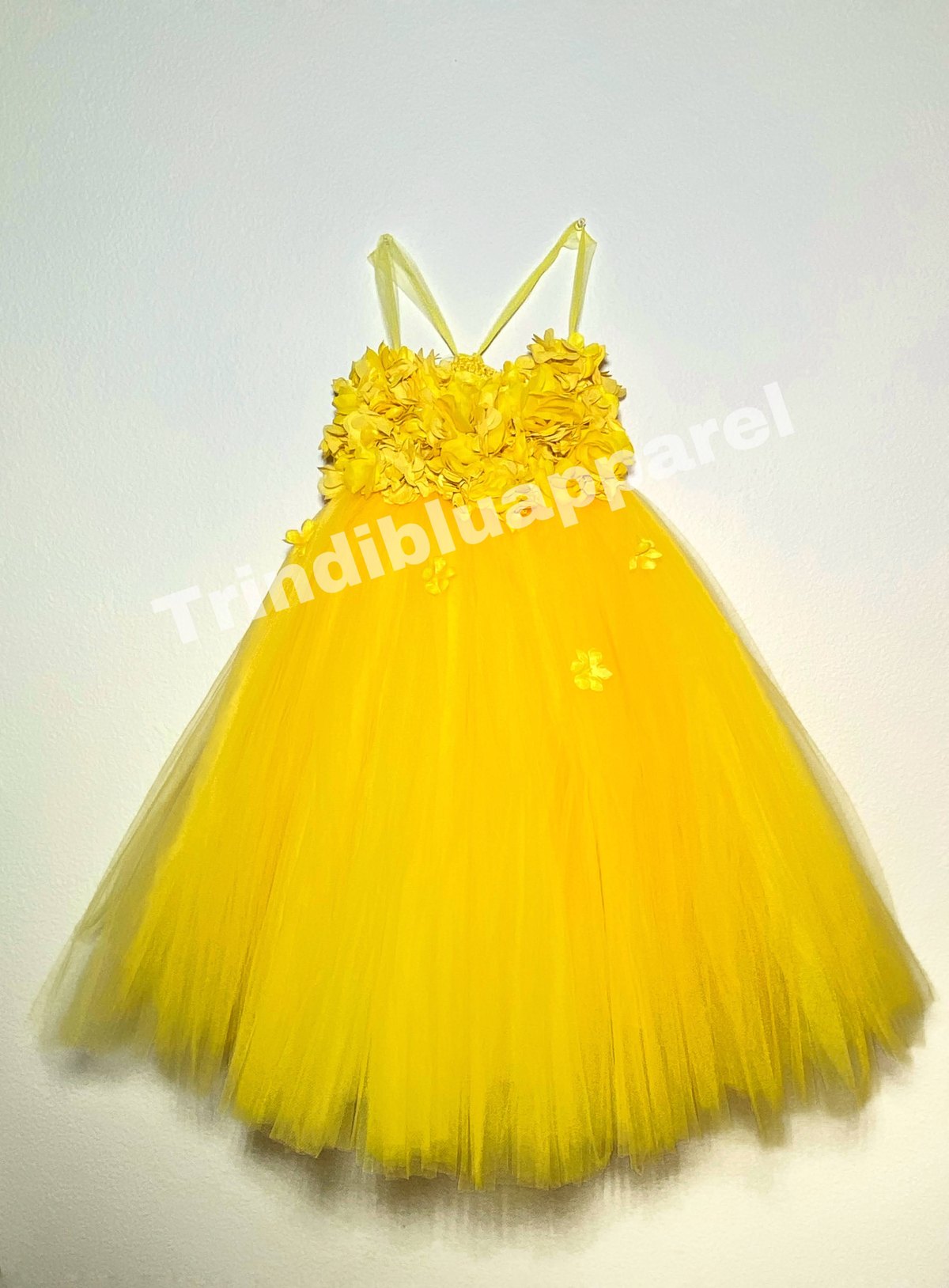 Custom tulle gown