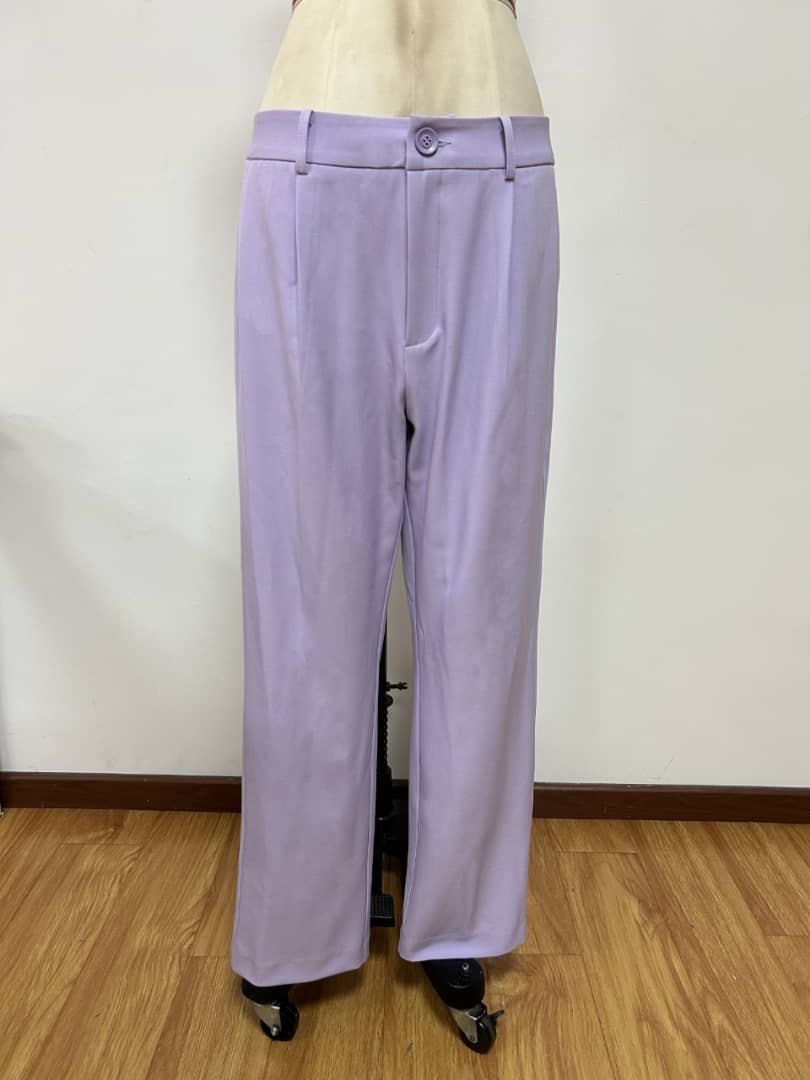 Matching trouser suit, lavender
