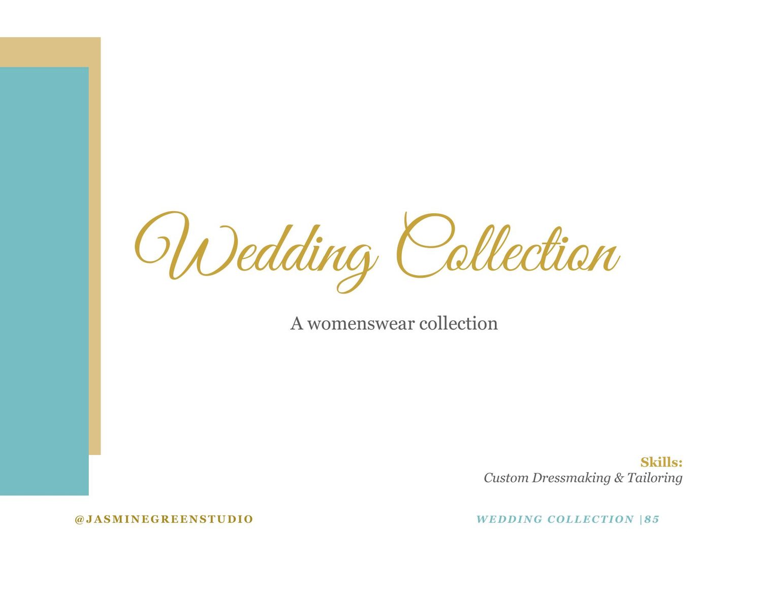 Wedding Collection &mdash; brand introduction